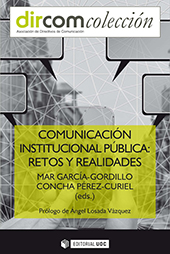 E-book, Comunicación institucional pública : retos y realidades, Editorial UOC