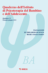 Articolo, Preadolescenti arrabbiati : riflessioni attraverso un caso clinico, Mimesis Edizioni