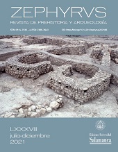 Fascículo, Zephyrus : revista de prehistoria y arqueología : LXXXVIII, 2, 2021, Ediciones Universidad de Salamanca
