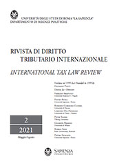 Fascículo, Rivista di diritto tributario internazionale = International Tax Law Review : 2, 2021, CSA - Casa Editrice Università La Sapienza