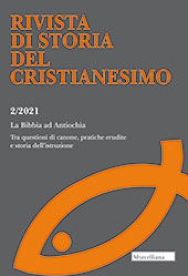Fascicule, Rivista di storia del cristianesimo : 18, 2, 2021, Morcelliana