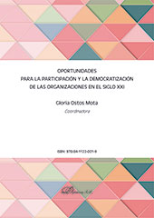 E-book, Oportunidades para la participación y la democratización de las organizaciones en el siglo XXI, Dykinson