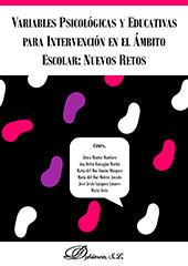 E-book, Variables psicológicas y educativas para intervención en el ámbito escolar : nuevos retos, Dykinson