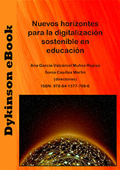 E-book, Nuevos horizontes para la digitalización sostenible en educación, Dykinson