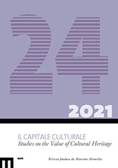 Fascículo, Il capitale culturale : studies on the value of cultural heritage : 24, 2, 2021, EUM-Edizioni Università di Macerata