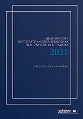 E-book, Quaderni del dottorato in giurisprudenza dell'Università di Padova, Ledizioni