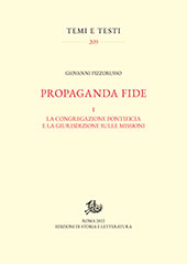 eBook, Propaganda Fide, Pizzorusso, Giovanni, Edizioni di storia e letteratura
