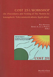 E-book, Cost 251/Workshop : on "Procedures and testing of the models for ionospheric telecommunications application", Universidad de Huelva