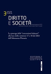 Article, Demanio marittimo e concessione : quali novità dalle pronunce del novembre 2021?, Editoriale Scientifica