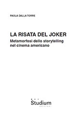 E-book, La risata del Joker : metamorfosi dello storytelling nel cinema americano, Studium edizioni