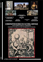 Fascicule, Conservation science in cultural heritage : 21, 2021, "L'Erma" di Bretschneider