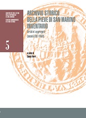 E-book, Archivio storico della Pieve di San Marino : inventario : archivi aggregati (secolo XVI-1958), Bookstones