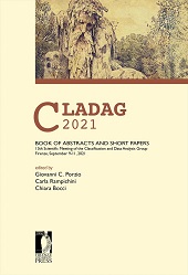 E-book, CLADAG 2021 : book of abstracts and short papers : 13th Scientific Meeting of the Classification and Data Analysis Group Firenze, September 9-11, 2021, Firenze University Press