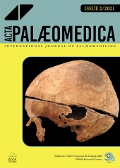 Article, Congenital anomalies of the spine from the prehistoric hypogeum of Calaforno (Ragusa, Sicily, Italy), Bookstones