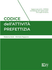 E-book, Codice dell'attività prefettizia, Pappone, Michele, Key editore