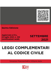 E-book, Leggi complementari al Codice Civile, Franceschelli, Vincenzo, Key editore
