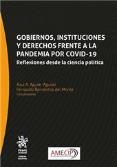 eBook, Gobiernos, instituciones y derechos frente a la pandemia por COVID-19 : reflexiones desde la ciencia política, Tirant lo Blanch