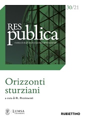 Fascicolo, Res Publica : rivista di studi storico politici internazionali : 30, 2, 2021, Rubbettino