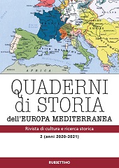 Revue, Quaderni di storia dell'Europa mediterranea : rivista di cultura e ricerca storica, Rubbettino