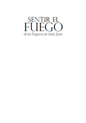 eBook, Sentir el fuego de les Fogueres de Sant Joan, Palacios Pérez, Diego, Editorial Sargantana