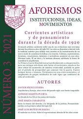 Issue, Aforismos : instituciones, ideas, movimientos : 3, 2021, Dykinson