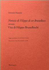 E-book, Notizia di Filippo di ser Brunellesco, ovvero, Vita di Filippo Brunelleschi, Mandragora