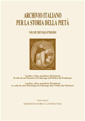 Issue, Archivio italiano per la storia della pietà : XXXIV, 2021, Edizioni di storia e letteratura