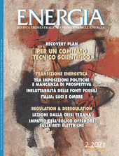 Issue, Energia : 2, 2021, Ricciardi e Associati