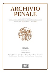 Articolo, Il cantiere lento della riforma in materia di sanzioni penali : temi per una discussione, Pisa University Press