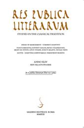 Artículo, "Nel soffio del tempo" : riferimenti classici letterari e mitologici nell'opera di Giorgio Caproni, Salerno