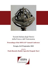 Chapitre, Luigi G. Jacchia : from the starry skies of Loiano to the American moon race of the 60's, Pisa University Press