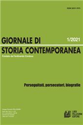 Issue, Giornale di storia contemporanea : 1, 2021, Pellegrini