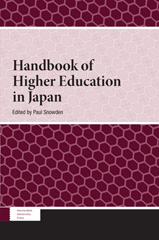 E-book, Handbook of Higher Education in Japan, Amsterdam University Press