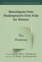 E-book, Monologues from Shakespeare's First Folio for Women : The Histories, Applause