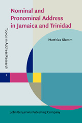 E-book, Nominal and Pronominal Address in Jamaica and Trinidad, John Benjamins Publishing Company