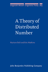 E-book, A Theory of Distributed Number, John Benjamins Publishing Company