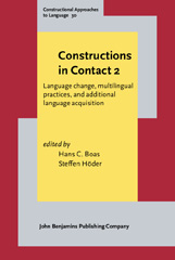 eBook, Constructions in Contact 2, John Benjamins Publishing Company