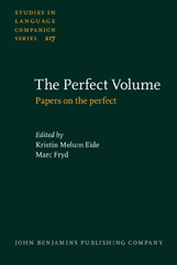 eBook, The Perfect Volume, John Benjamins Publishing Company