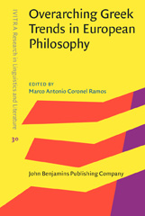 E-book, Overarching Greek Trends in European Philosophy, John Benjamins Publishing Company