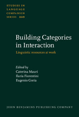 eBook, Building Categories in Interaction, John Benjamins Publishing Company