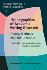 E-book, Ethnographies of Academic Writing Research, John Benjamins Publishing Company