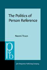 eBook, The Politics of Person Reference, John Benjamins Publishing Company