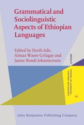 E-book, Grammatical and Sociolinguistic Aspects of Ethiopian Languages, John Benjamins Publishing Company