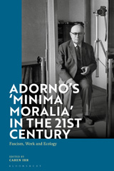 E-book, Adorno's 'Minima Moralia' in the 21st Century, Bloomsbury Publishing