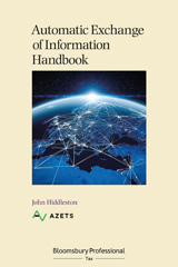 E-book, Automatic Exchange of Information Handbook, Bloomsbury Publishing