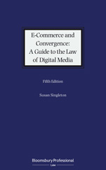 eBook, E-Commerce and Convergence : A Guide to the Law of Digital Media, Bloomsbury Publishing