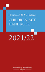 E-book, Hershman and McFarlane : Children Act Handbook 2021/22, Bloomsbury Publishing