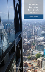 E-book, Financial Services Law Guide, Haynes, Andrew, Bloomsbury Publishing