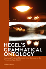 E-book, Hegel's Grammatical Ontology, Bloomsbury Publishing