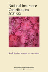 eBook, National Insurance Contributions 2021/22, Bradford, Sarah, Bloomsbury Publishing